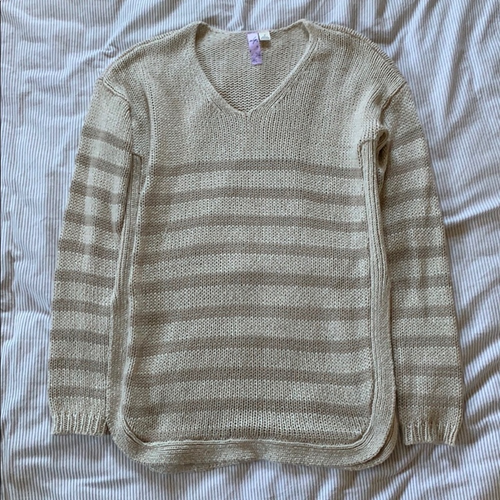 Alya side-slit sweater